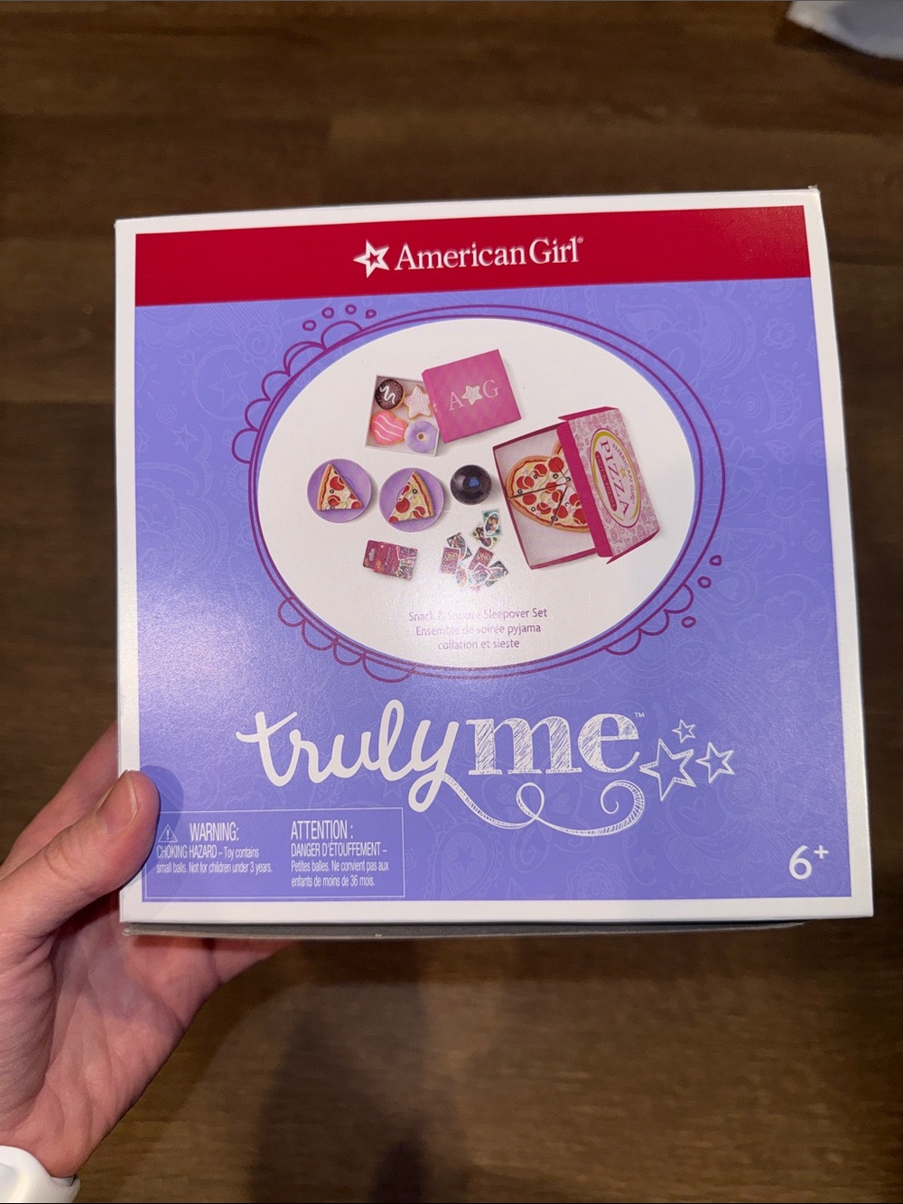 American Girl Doll Truly Me Snack & Snooze Sleepover Set